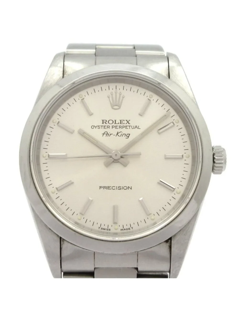 Rolex Watch Air King SS Silver